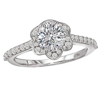 Lavie DIA Flower Halo Semi-Mount D1/3CTW